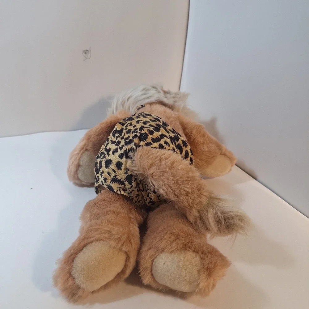 GUND TARZ Caveman Lion Plush Stuffed Animal 12